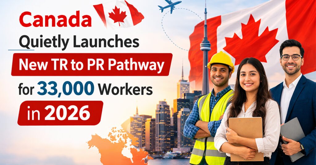 Canada Quietly Launches New TR to PR Pathway for 33,000 Workers in 2026