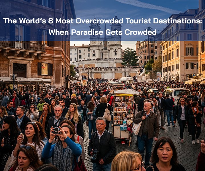 The World’s 8 Most Overcrowded Tourist Destinations: When Paradise Gets Crowded