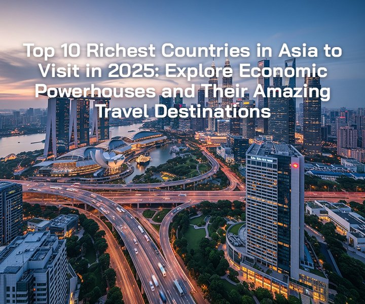 Top 10 Richest Countries in Asia to Visit in 2025: Explore Economic Powerhouses and Their Amazing Travel Destinations