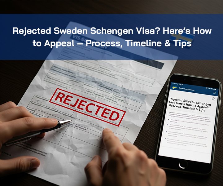Rejected Sweden Schengen Visa? Here’s How to Appeal – Process, Timeline & Tips