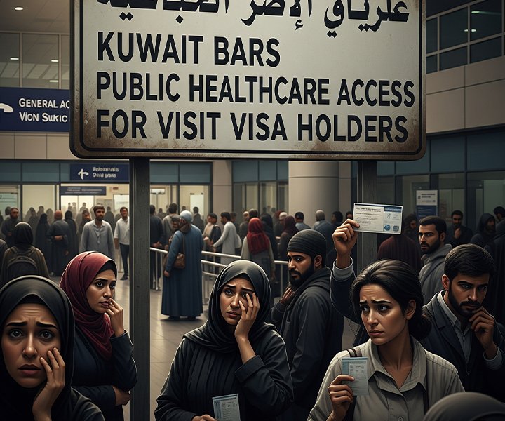 Kuwait Bars Public Healthcare Access for Visit Visa Holders
