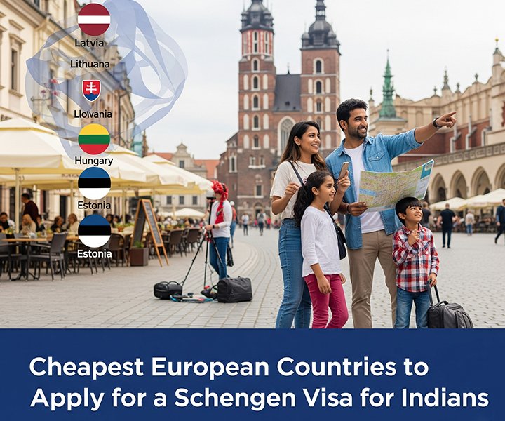 Cheapest European Countries to Apply for a Schengen Visa in 2025 (For Indians)