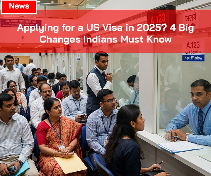Applying for a US Visa in 2025? 4 Big Changes Indians Must Know