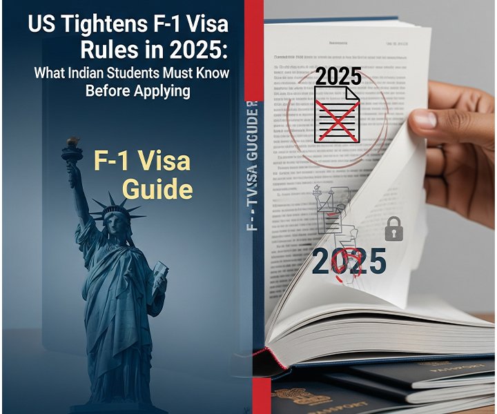 US Tightens F-1 Visa Rules in 2025: What Indian Students Must Know Before Applying