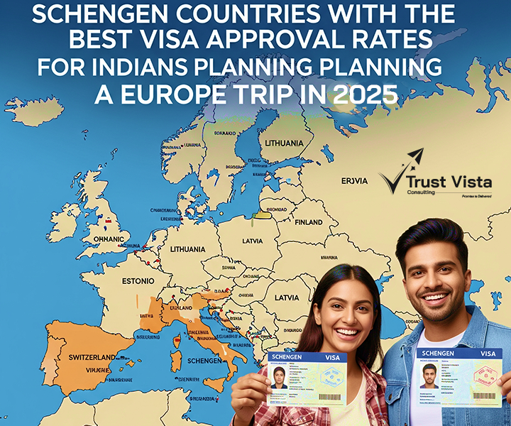 Planning a Europe Trip in 2025? These Schengen Countries Offer the Best Visa Approval Rates for Indians