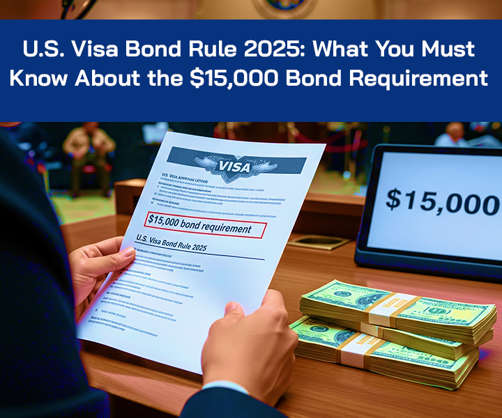 U.S. Visa Bond Rule 2025: What You Must Know About the $15,000 Bond Requirement