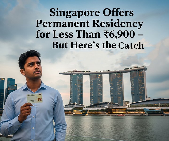 Singapore Offers Permanent Residency for Less Than ₹6,900 – But Here’s the Catch