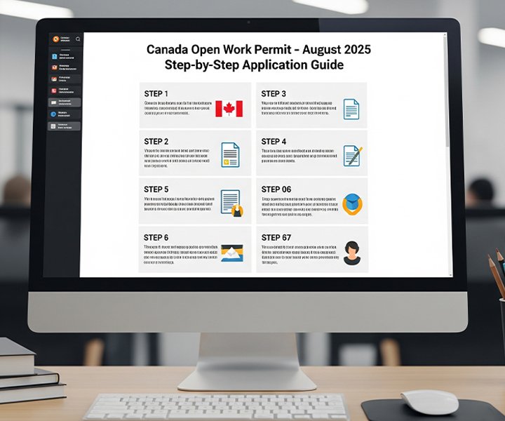 Canada Open Work Permit – August 2025 Step-by-Step Application Guide
