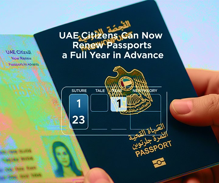UAE Citizens Can Now Renew Passports a Full Year in Advance — What You Need to Know