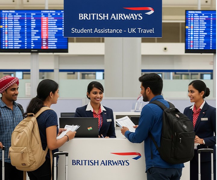 British Airways Launches Special Helpdesk for Indian Students Traveling to the UK