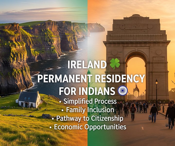 Ireland Permanent Residency Under ₹52,000: How Indians Can Apply for Long-Term Residency