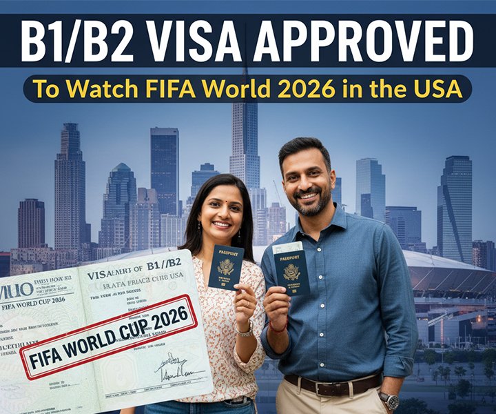 B1/B2 Visa Approved to Watch FIFA World Cup 2026 in the USA: Indian Couple Shares Key Tips