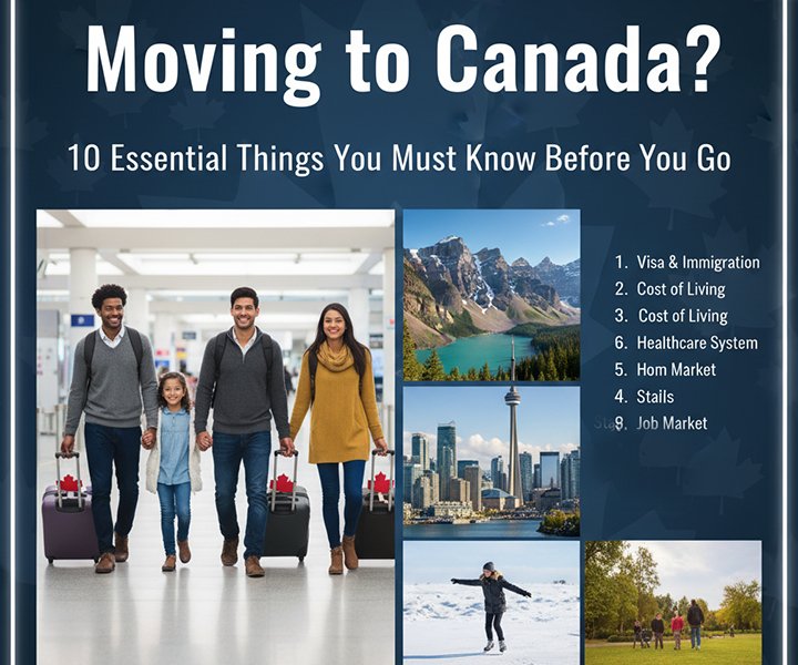 Moving to Canada? 10 Essential Things You Must Know Before You Go