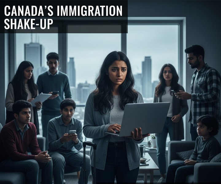 Canada’s Immigration Shake-Up: Temporary Residents and Indian Students Face Big Changes