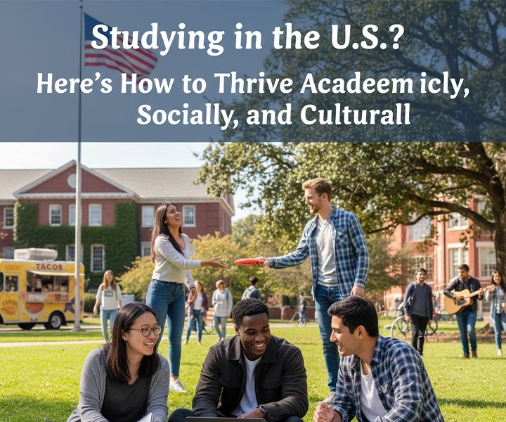 Studying in the U.S.? Here’s How to Thrive Academically, Socially, and Culturally