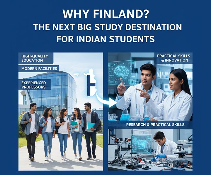 Why Finland is Emerging as the Next Big Study Destination for Indian Students