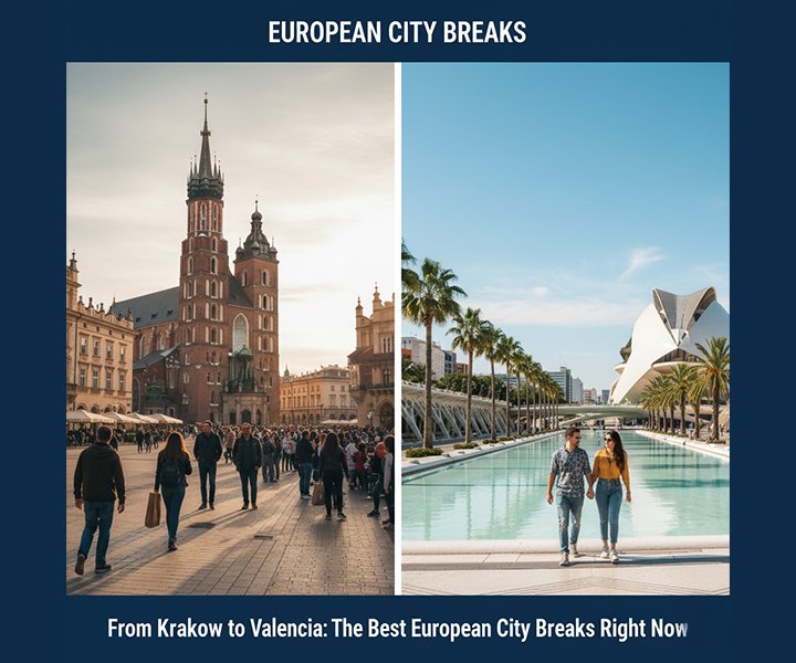 From Krakow to Valencia: The Best European City Breaks Right Now