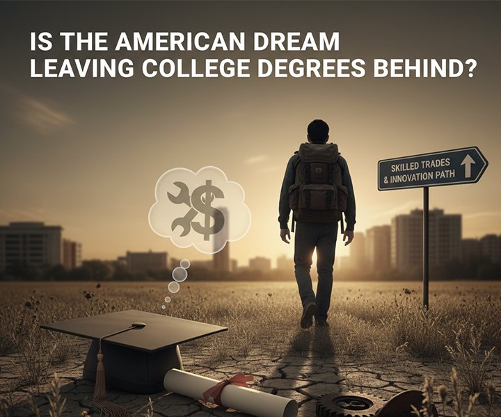 Is the American Dream Leaving College Degrees Behind?