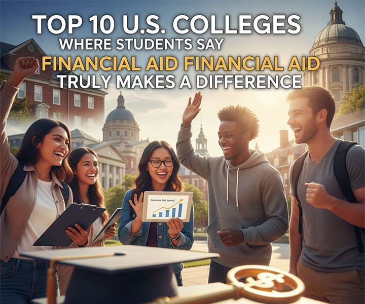 Top 10 US Colleges Where Students Say Financial Aid Truly Makes a Difference
