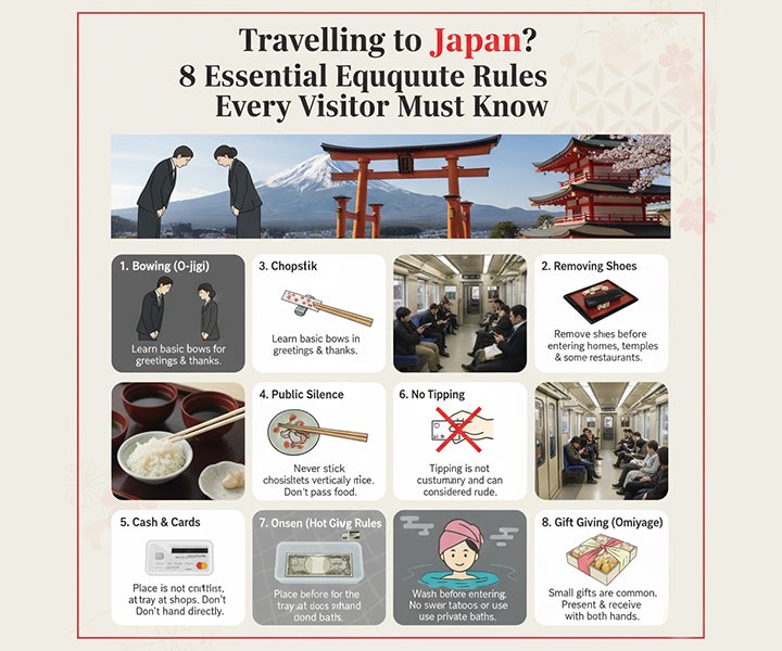 Travelling to Japan? 8 Essential Etiquette Rules Every Visitor Must Know