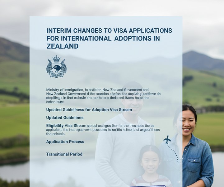Interim Changes to Visa Applications for International Adoptions in New Zealand