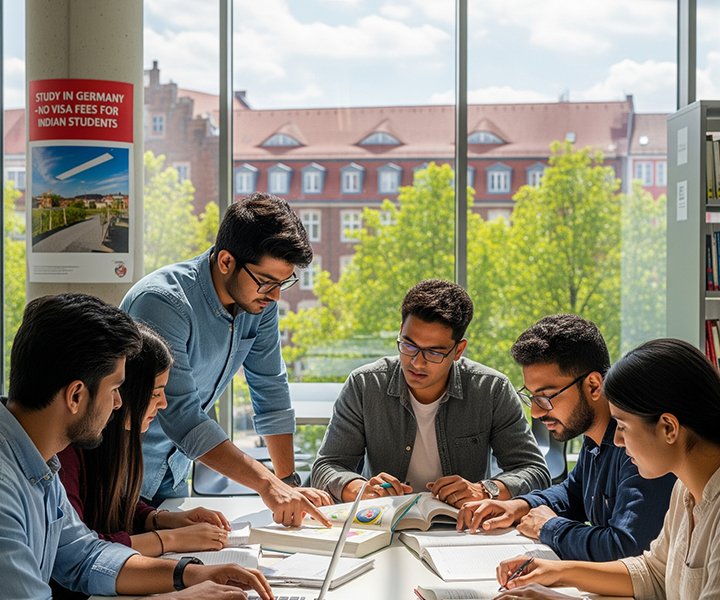 Indian Students Can Now Study in Germany Without Paying a Visa Fee: A Complete Guide