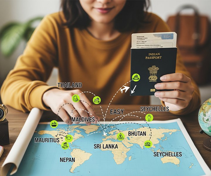 7 Best Countries Where Indians Can Get a Tourist Visa Easily
