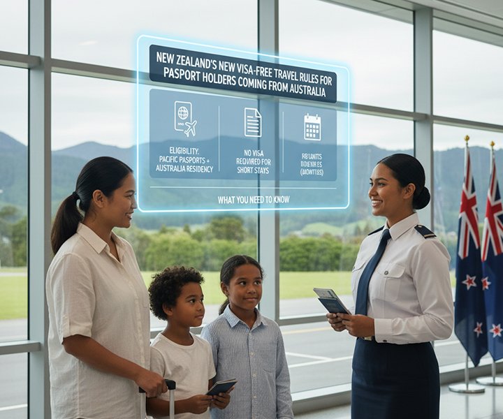 New Zealand’s New Visa-Free Travel Rules for Pacific Passport Holders Coming from Australia: What You Need to Know
