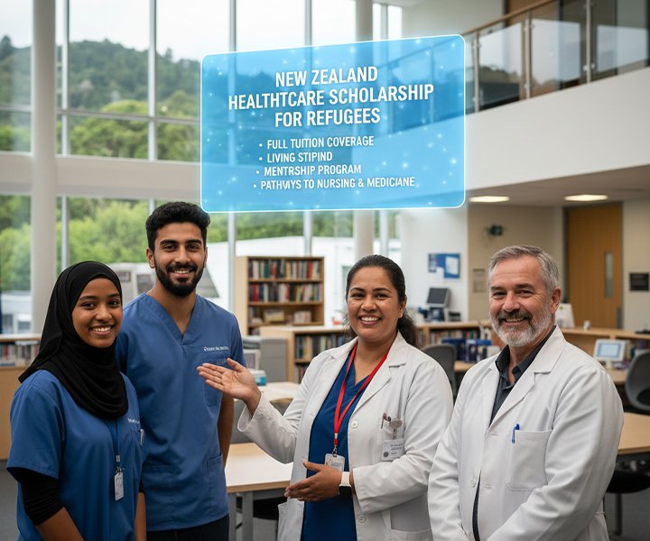 A New Scholarship Programme to Support Former Refugees into Healthcare Careers in New Zealand