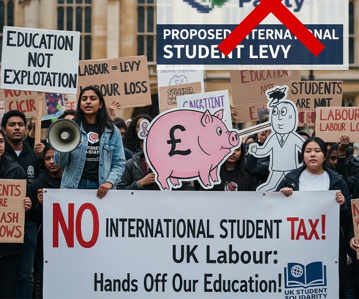 UK Student Groups Warn Labour Over Proposed Levy on International Students