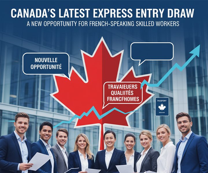 Canada’s Latest Express Entry Draw: A New Opportunity for French-Speaking Skilled Workers