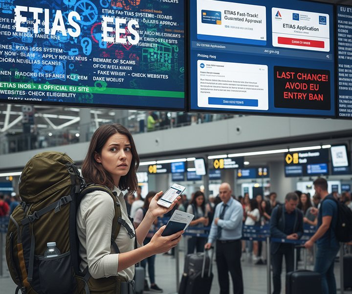 ETIAS Scams: What Every Traveller Should Know as EU’s New EES Launch Causes Confusion
