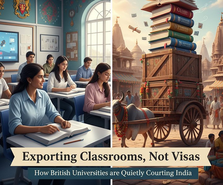 Exporting Classrooms, Not Visas: How British Universities are Quietly Courting India