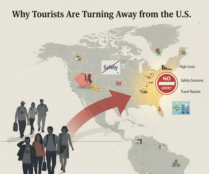 Why Canadians—and Other Tourists—Are Turning Away from the U.S. Under Trump