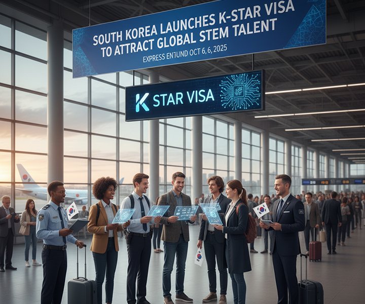 South Korea Launches K-STAR Visa to Attract Global STEM Talent