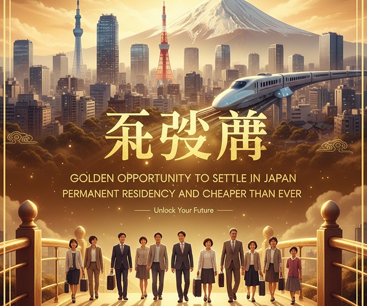 Golden Opportunity to Settle in Japan: Permanent Residency Now Easier and Cheaper Than Ever