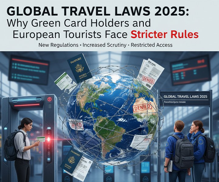 Global Travel Laws 2025: Why Green Card Holders and European Tourists Face Stricter Rules